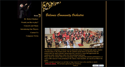 Desktop Screenshot of bcorchestra.net